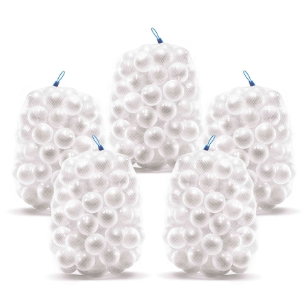 Machrus Machrus Upper Bounce Crush Proof Plastic Trampoline Pit Balls - 500 Pack -  Transparent UB-TB-500-TP